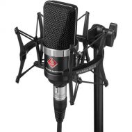 Neumann TLM 102 BK Studio Set Large-Diaphragm Cardioid Condenser Microphone with Shockmount (Black)