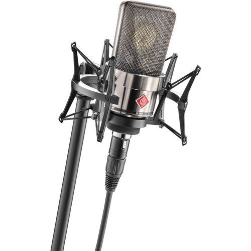  Neumann TLM 103 Large-Diaphragm Cardioid Condenser Microphone 25 Years Special Edition (Mono Set, Titanium)