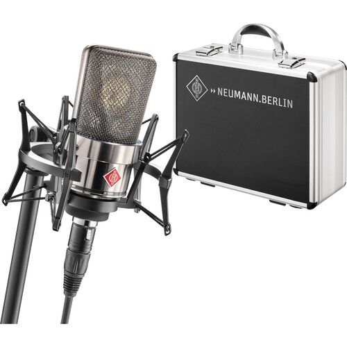 Neumann TLM 103 Large-Diaphragm Cardioid Condenser Microphone 25 Years Special Edition (Mono Set, Titanium)