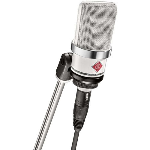  Neumann TLM 102 W Large-Diaphragm Cardioid Condenser Microphone with Shockmount (Limited Edition White)
