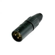 Neutrik NC3MXB 3-Pin Gold-Plated XLR Connector