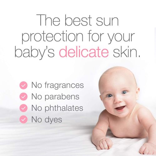  Neutrogena Pure & Free Baby Mineral Sunscreen Stick with Broad Spectrum SPF 60 & Zinc Oxide, Water-Resistant