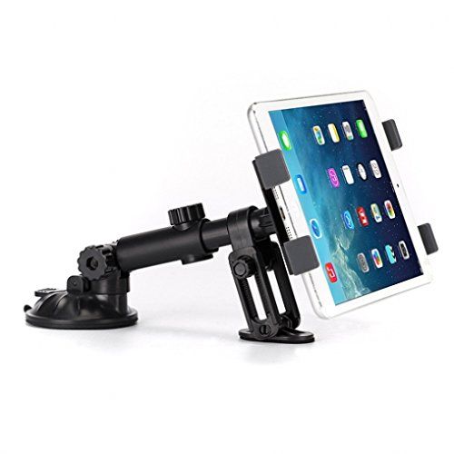  Neva Wireless Heavy Duty Premium Car Mount Dash and Windshield Tablet Holder for Amazon Kindle, DX, Fire, Fire HD 6, HD 7 8 10 - Fire HD 8.9, HD8, HD10, Kids Edition - Kindle Fire HDX, HDX 7, HD