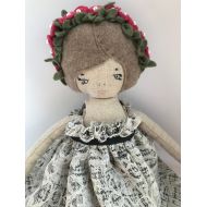/NeveAndMare Heirloom Handmade OOAK Soft Doll Flower Crown