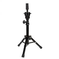 [아마존베스트]Neverland Beauty & Health Neverland Adjustable Tripod for Hairdressing Head Stand Doll Head Stand Black