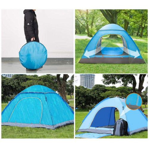  Neversaynever neversaynever Automatic pop-up Tent, Waterproof Anti-UV Shade Tent, Outdoor Installation, Double Person Tent for Garden, Beach, Picnic and Travel