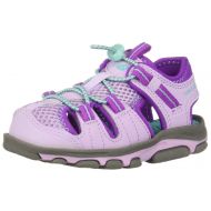 New+Balance New Balance Unisex Kids Adirondack Sandal Sport, Grey/Purple P1 M US Little