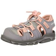 New+Balance New Balance Unisex Kids Adirondack Sandal Sport, Pink/Grey, G6 M US Big