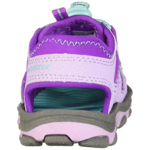  New+Balance New Balance Unisex Kids Adirondack Sandal Sport, Grey/Purple P12 M US Little