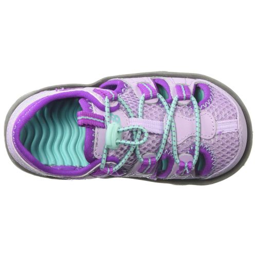  New Balance Unisex Kids Adirondack Sandal Sport, Grey/Purple, G4 M US Big