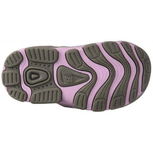  New+Balance New Balance Unisex Kids Adirondack Sandal Sport, Grey/Purple P11 M US Little