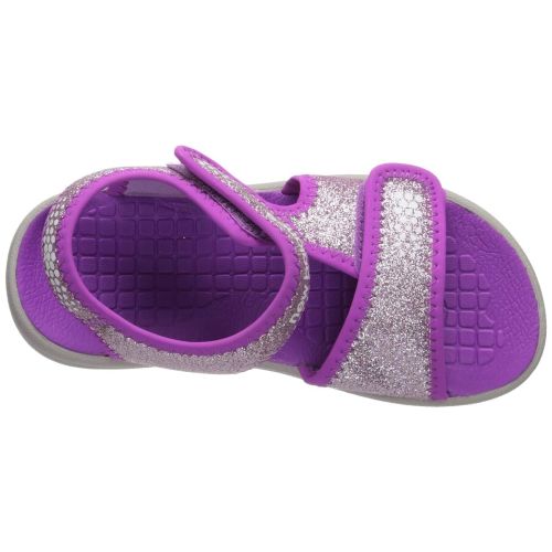  New+Balance New Balance Sport Sandal, Grey/Purple P2 M US Little Kid