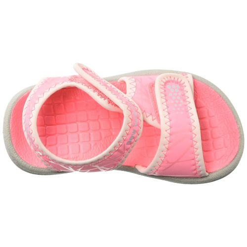  New+Balance New Balance Unisex Sport Sandal, Bright Pink P1 M US Little Kid