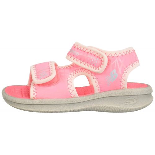  New+Balance New Balance Unisex Sport Sandal, Bright Pink P1 M US Little Kid