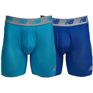 New+Balance New Balance Mens Mesh Air Cool 6 Boxer Brief, No Fly, with Pouch (Pack of 2)
