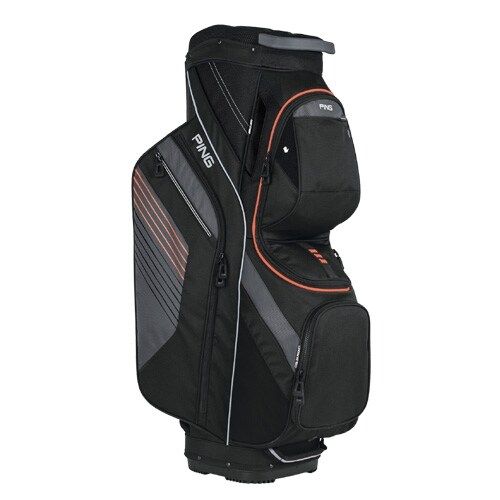  New Ping Traverse Golf Cart Bag (Black  Charcoal  Flare) - black  charcoal  flare by Ping