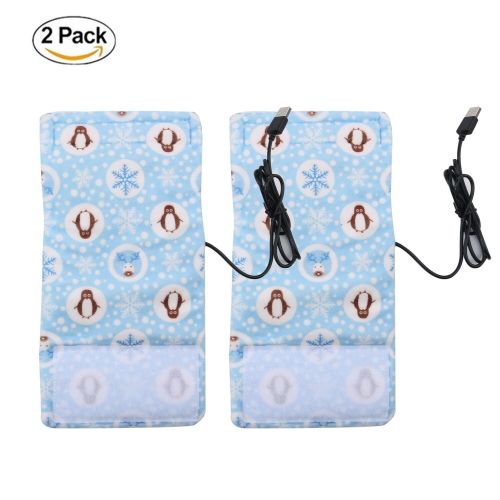 New 2 Pack of USB Charging with Heating Cord and Thermos Bag for different seasons, Keep Baby Milk or Water...
