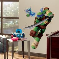 New Giant LEONARDO WALL DECALS Teenage Mutant Ninja Turtles Stickers Kids Mural