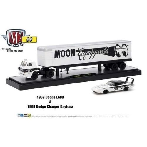  New NEW DIECAST TOYS CAR M2 MACHINES 1:64 AUTO-HAULERS MOONEYES RELEASE 1 2018 ASSORTMENT SET OF 3 36000-MOON01
