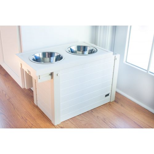  New Age Pet ecoFLEX Piedmont Pet Diner with Storage