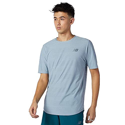 뉴발란스 New Balance Mens Q Speed Jacquard Short Sleeve