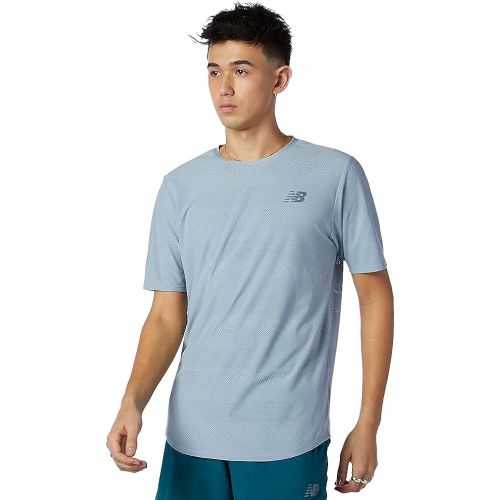 뉴발란스 New Balance Mens Q Speed Jacquard Short Sleeve