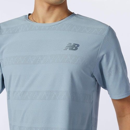 뉴발란스 New Balance Mens Q Speed Jacquard Short Sleeve