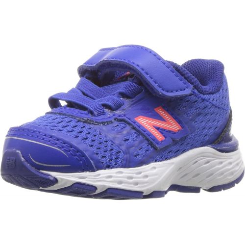 뉴발란스 New Balance Kids 680V5 Hook and Loop Running Shoe