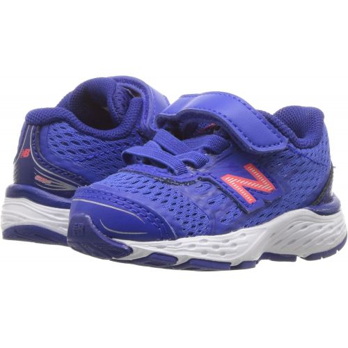 뉴발란스 New Balance Kids 680V5 Hook and Loop Running Shoe