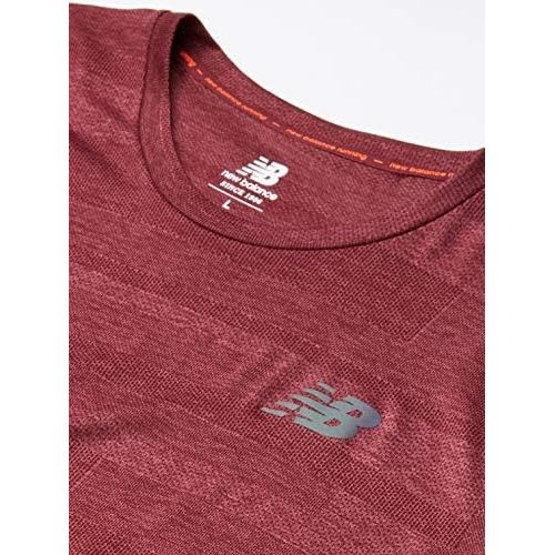 뉴발란스 New Balance Mens Q Speed Fuel Jacquard Long Sleeve