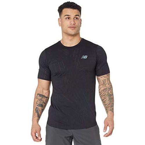 뉴발란스 New Balance Mens Q Speed Fuel Short Sleeve