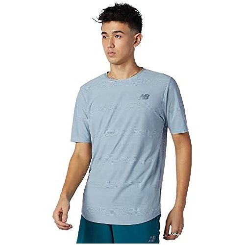 뉴발란스 New Balance Mens Q Speed Jacquard Short Sleeve