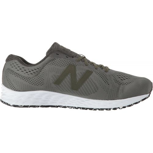 뉴발란스 New Balance Mens Fresh Foam Arishi V1 Running Shoe, Dark Covert Green, 8 4E US