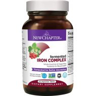 [아마존핫딜][아마존 핫딜] New Chapter Iron Supplement - 60ct (2 Month Supply) Iron Food Complex with Organic Whole Food Ingredients + Promotes Healthy Iron Levels + Non-Constipating + Non-GMO + Gluten Free