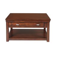 New Classic Houston Lift Top Burnished Cherry Cocktail Table