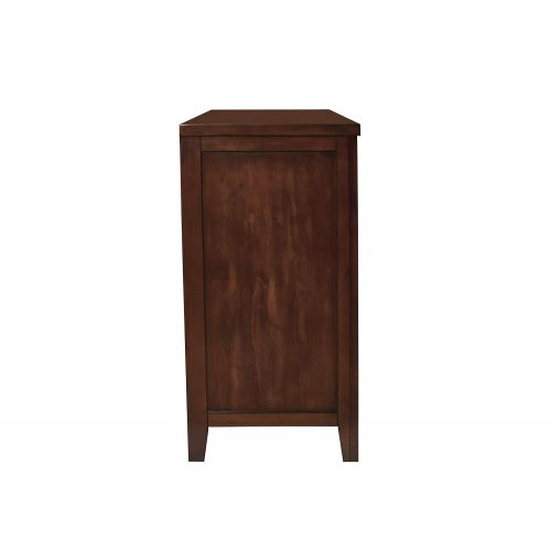  New Classic 00-131-078 Ridgecrest Bedroom Media Chest Chestnut