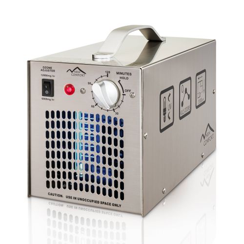  New Comfort Stainless Steel Commercial Ozone Generator UV Air Purifier 7000 Mg Industrial Stregnth