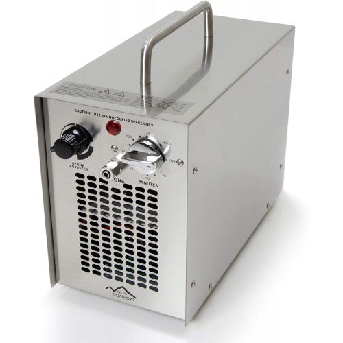  New Comfort Dual Action Stainless Steel Commercial 5000 mg/h Ozone Generator and Purifier for Water and Air Use