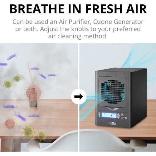  New Comfort Blue Commercial 8,500mg/hr O3 Ozone Generator Air Purifier