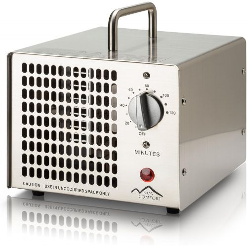  Stainless Steel New Comfort HE-500 Commercial Ozone Generator Air Purifier - 8500 mg/hr