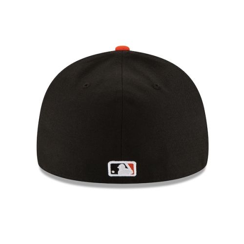  Men's San Francisco Giants New Era Black Authentic Collection On Field Low Profile Game 59FIFTY Fitted Hat