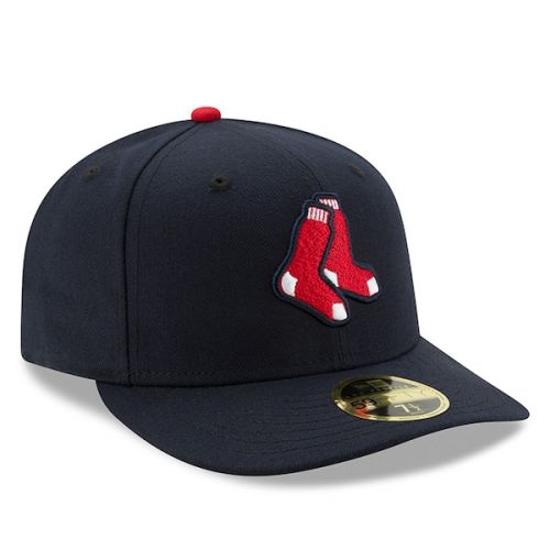  Men's Boston Red Sox New Era Navy Alternate Authentic Collection On-Field Low Profile 59FIFTY Fitted Hat