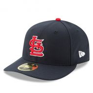 Men's St. Louis Cardinals New Era Navy Alternate Authentic Collection On-Field Low Profile 59FIFTY Fitted Hat