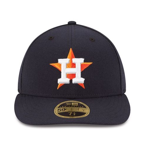  Men's Houston Astros New Era Navy 2017 World Series Champions Side Patch Low Profile 59FIFTY Fitted Hat