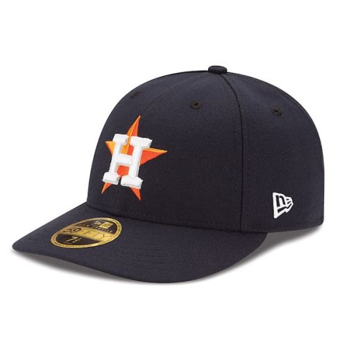  Men's Houston Astros New Era Navy 2017 World Series Champions Side Patch Low Profile 59FIFTY Fitted Hat