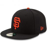 Men's San Francisco Giants New Era Black Game Authentic Collection On-Field 59FIFTY Fitted Hat