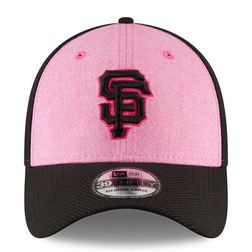  Men's San Francisco Giants New Era Pink 2018 Mother's Day 39THIRTY Flex Hat