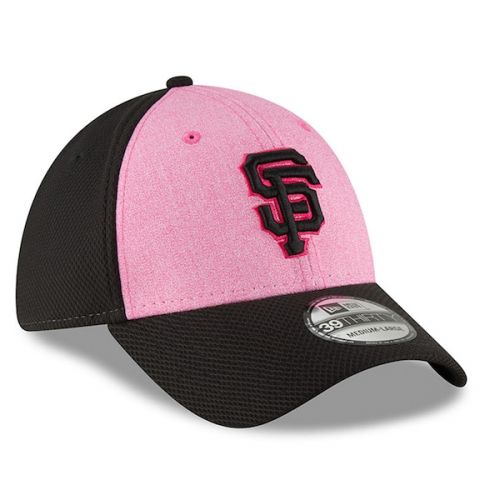  Men's San Francisco Giants New Era Pink 2018 Mother's Day 39THIRTY Flex Hat