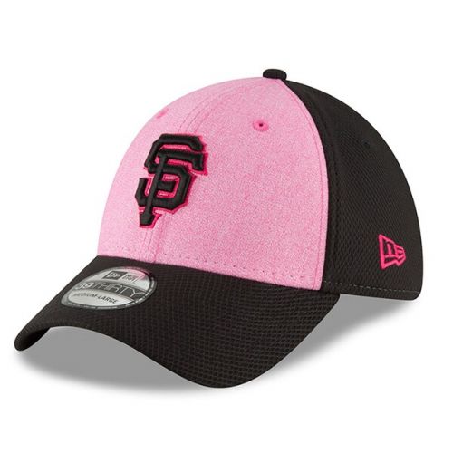  Men's San Francisco Giants New Era Pink 2018 Mother's Day 39THIRTY Flex Hat