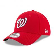 Men's Washington Nationals New Era Red League 9FORTY Adjustable Hat